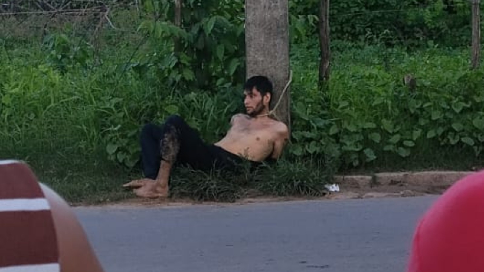 Suspeito de matar ex-companheira influenciadora é amarrado a poste e preso após 19 dias foragido em Fortaleza