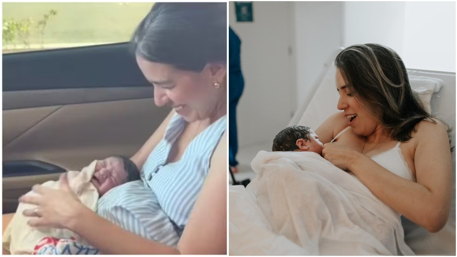 Obstetra dá à luz dentro de carro em movimento e improvisa com pano de prato para aquecer filha; vídeo viraliza no Ceará