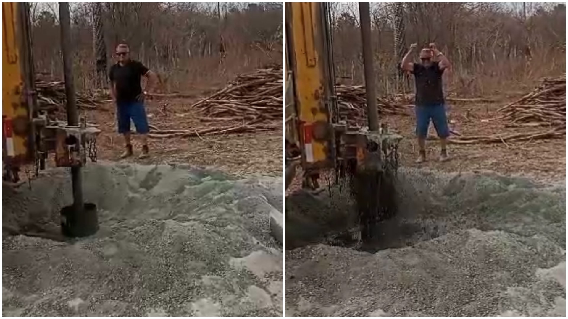 Vídeo registra óleo a 40 m em busca de água no CE; ANP investiga achado ‘pouco comum’