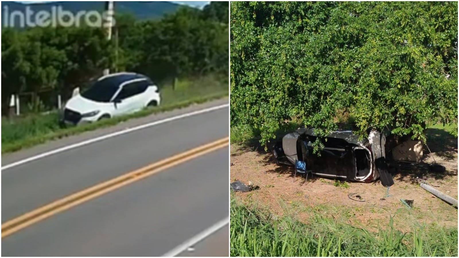 Após 24 horas de plantão, médico cochila ao volante e capota em Jucás (CE); vídeo mostra momento