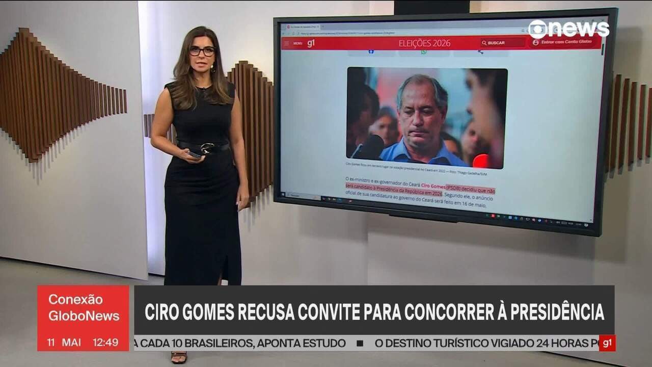 Ciro Gomes recusa disputa ao Planalto e anunciará candidatura ao governo do Ceará em 16 de maio