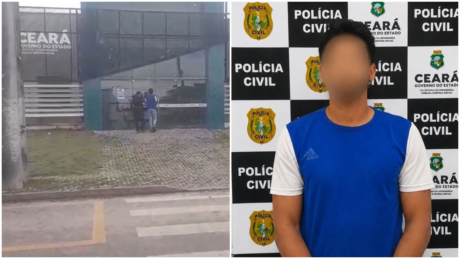 Ceará: homem é preso em flagrante por ameaçar vazar imagens íntimas da ex; polícia apura ligação com facção