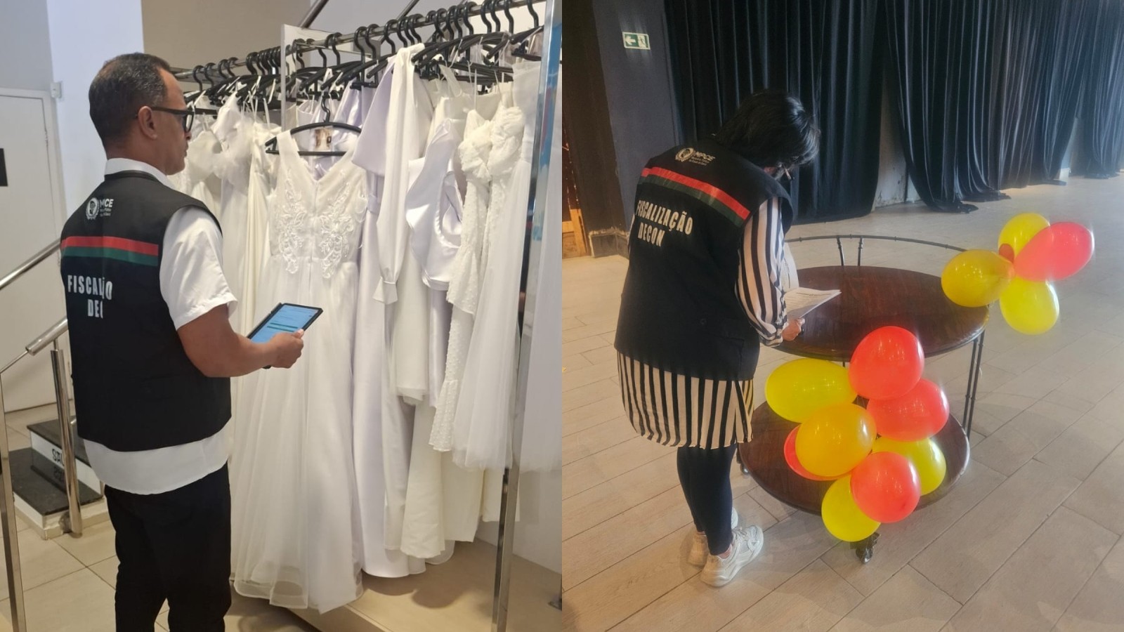 Em alta de casamentos, fiscalização autua 20 buffets e lojas de trajes por irregularidades em Fortaleza