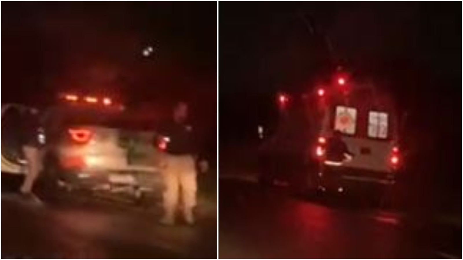 Madrugada na BR-116: choque em mureta no km 46 mata motociclista e fere gravemente passageiro em Pacajus