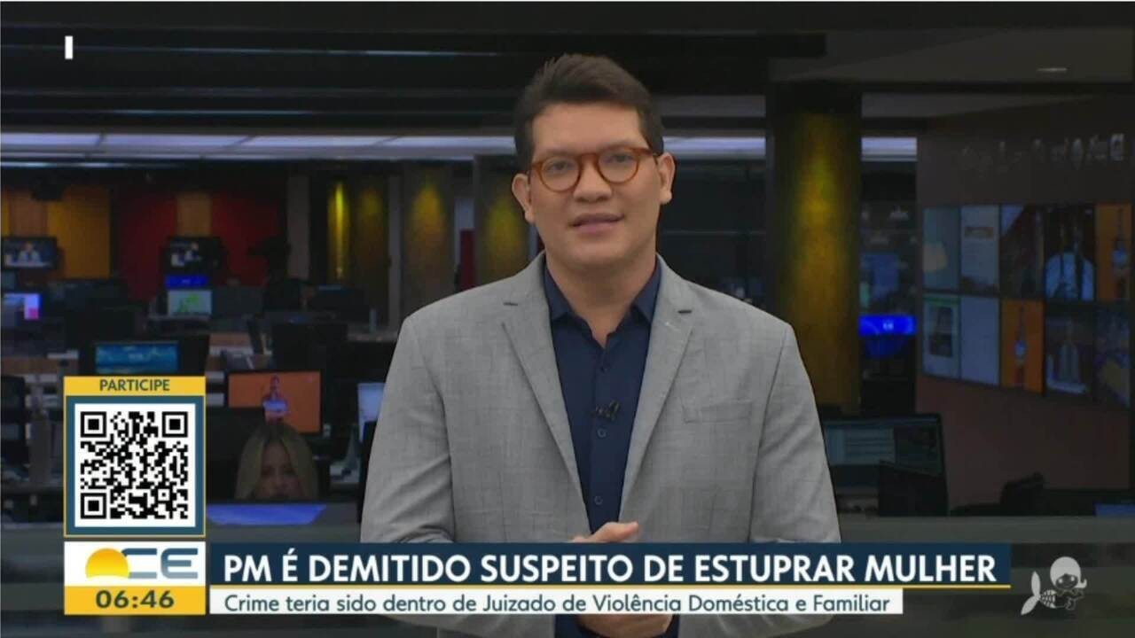Subtenente da PM é demitido após suspeita de estupro dentro de juizado em Fortaleza; decisão cabe recurso
