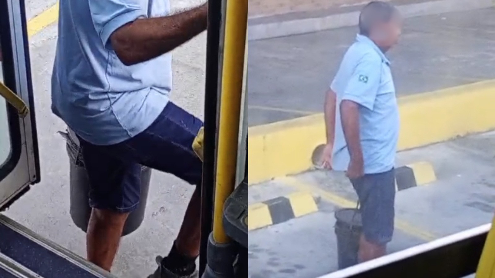 Cheiro de peixe leva motorista a interromper viagem e passageiro é retirado de ônibus em Fortaleza; Etufor apura