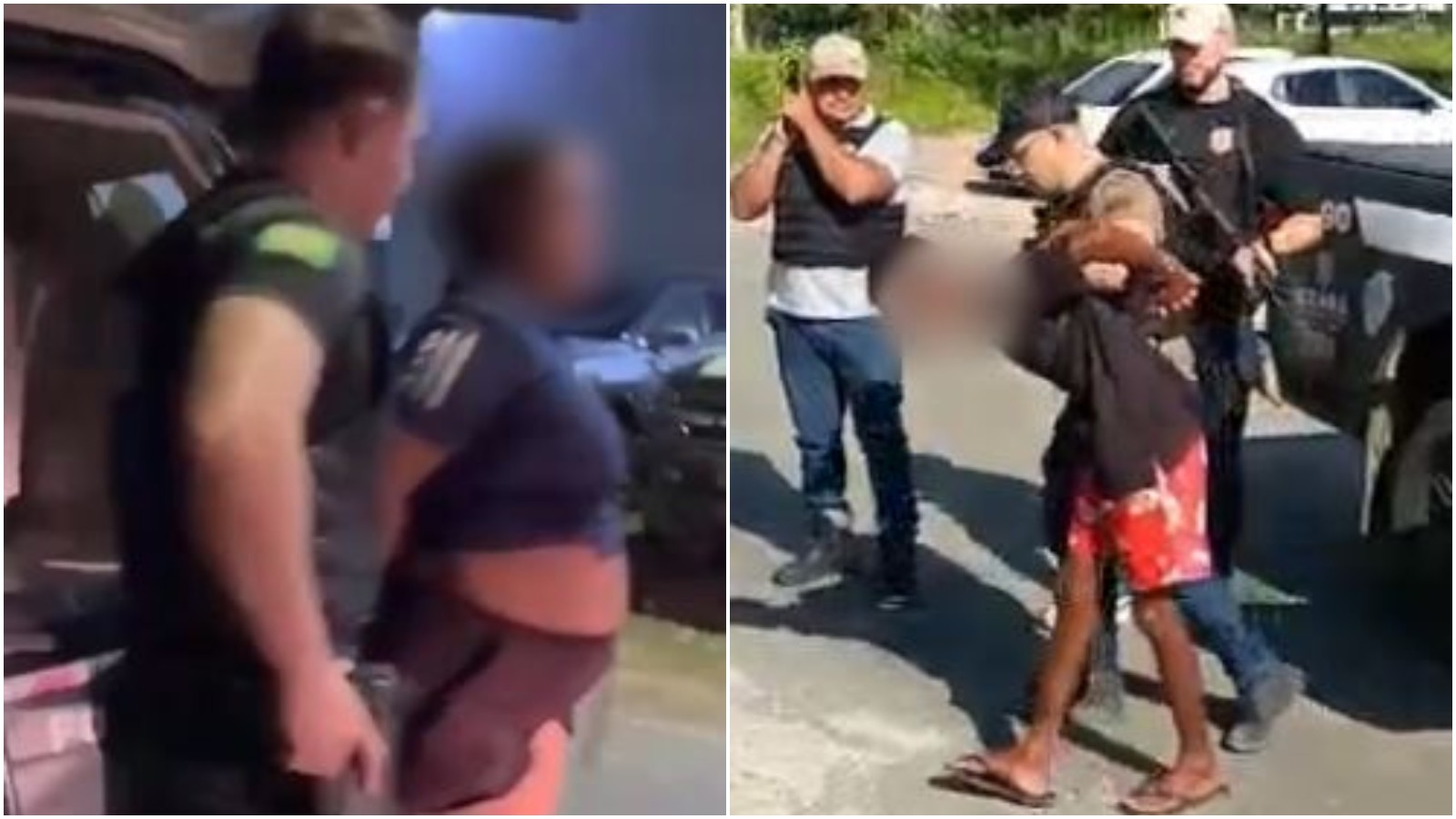 Casal é preso suspeito de matar idoso e ocultar corpo em matagal em Caucaia