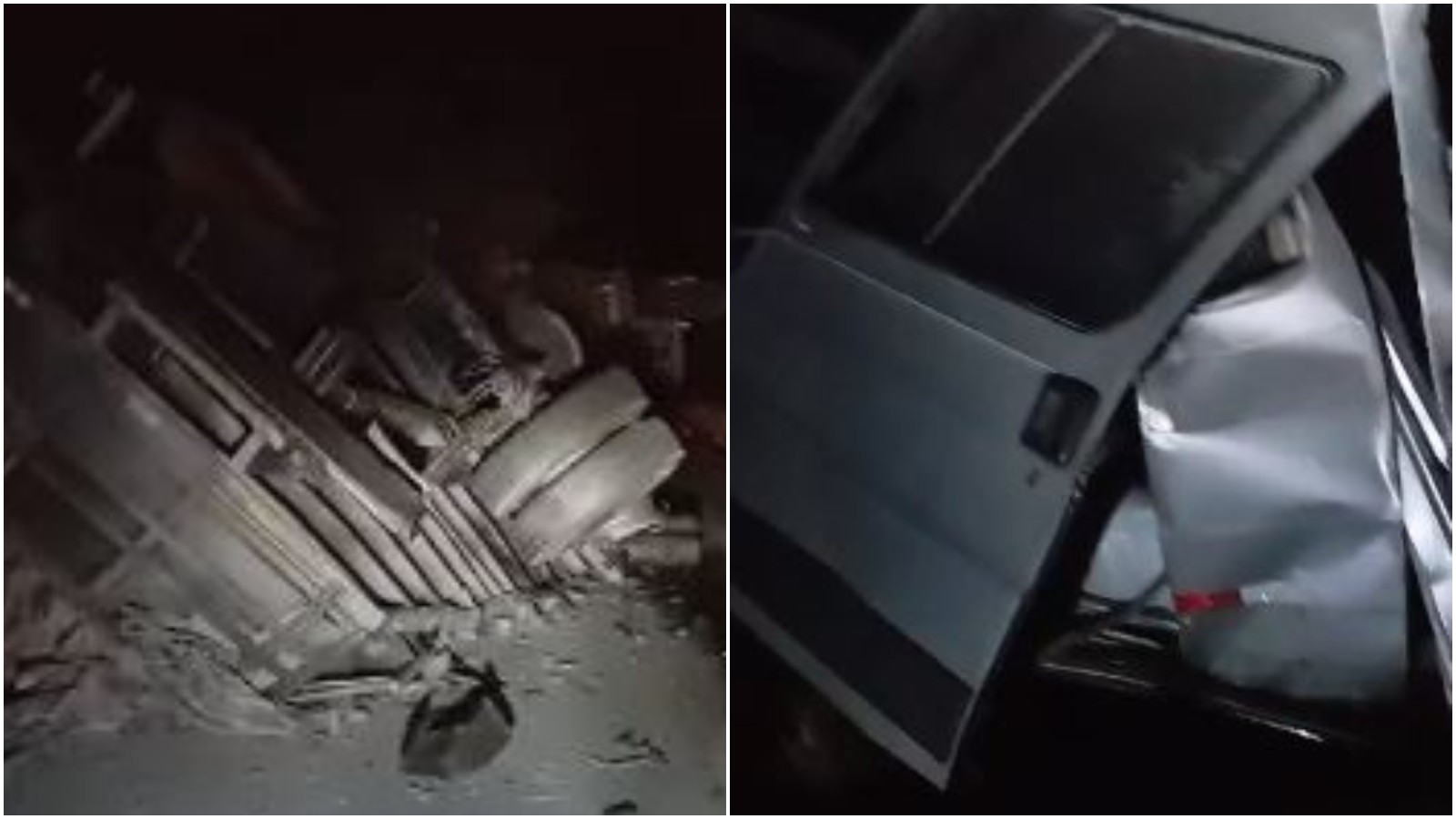 Colisão entre caminhão e topique na CE-176 deixa um morto e três feridos em Assaré; veículos tombam