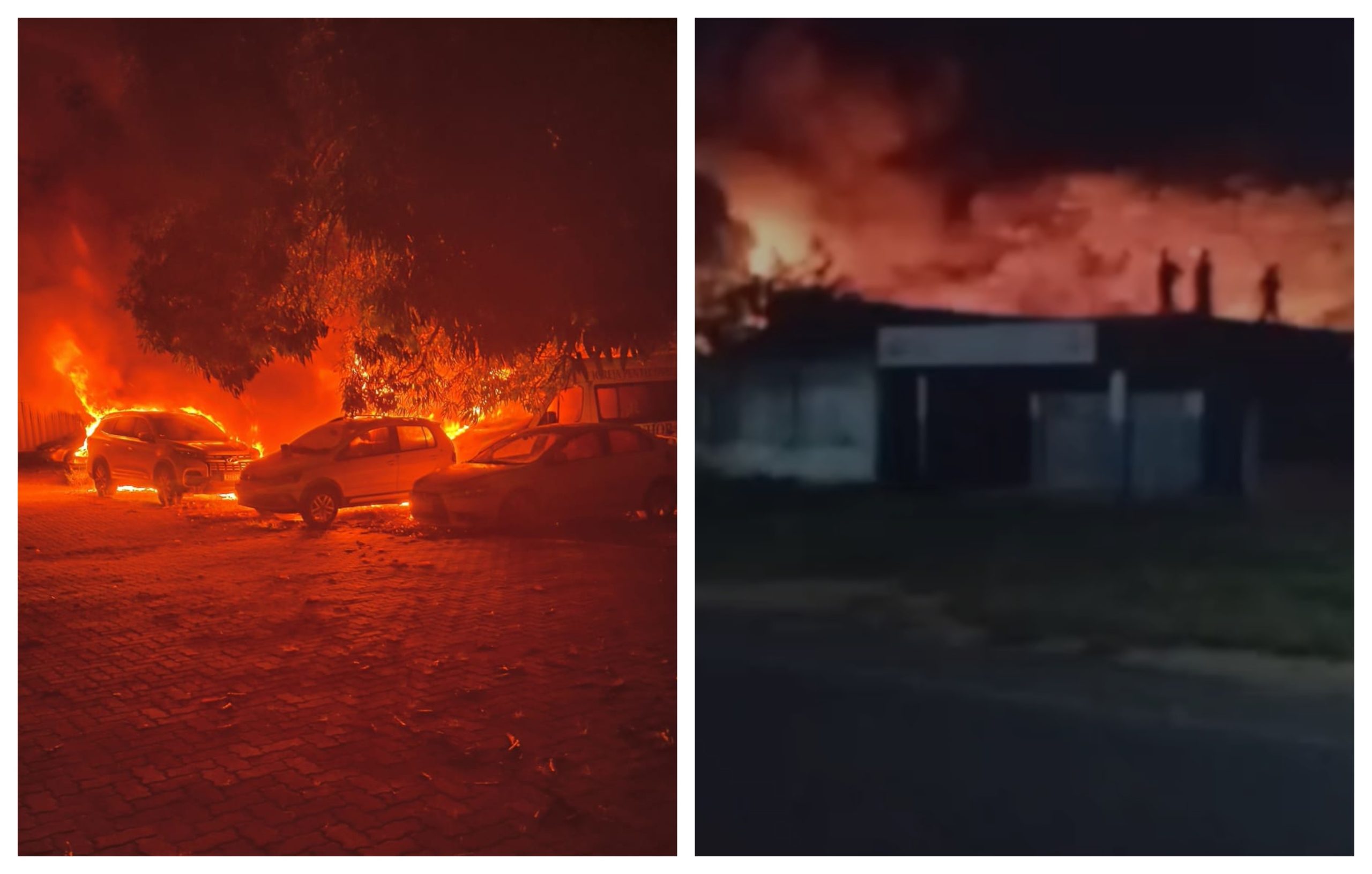 Incêndio atinge pátio do Detran em Maranguape: divergência sobre total de carros e perícia acionada