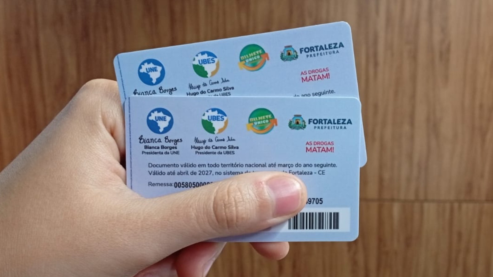 Carteira estudantil 2026 começa a valer em Fortaleza; saldos migram até sexta e cartões de 2025 são bloqueados