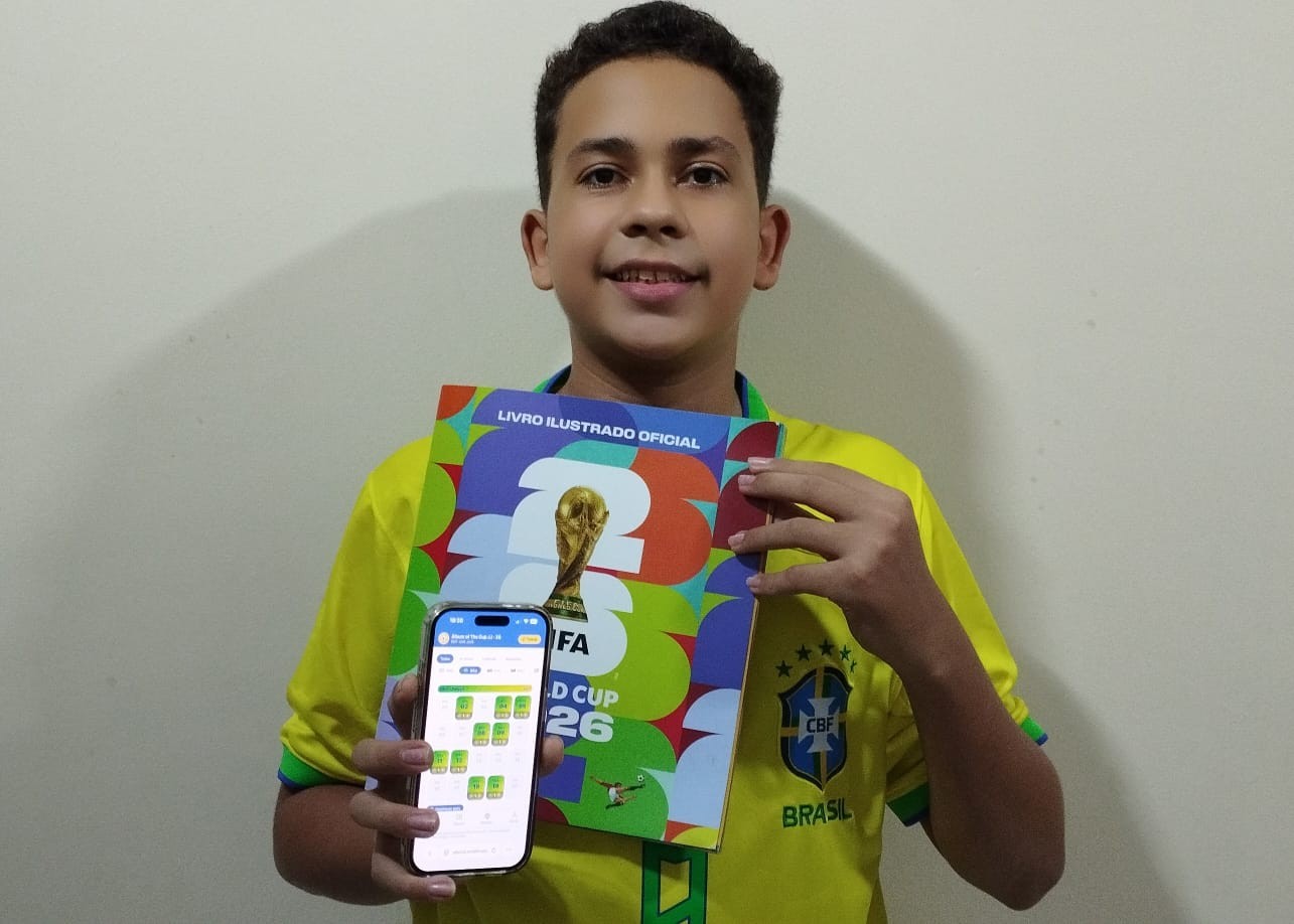 Alunos de Quixadá criam app para trocar figurinhas da Copa do Mundo 2026 que funciona apenas na escola
