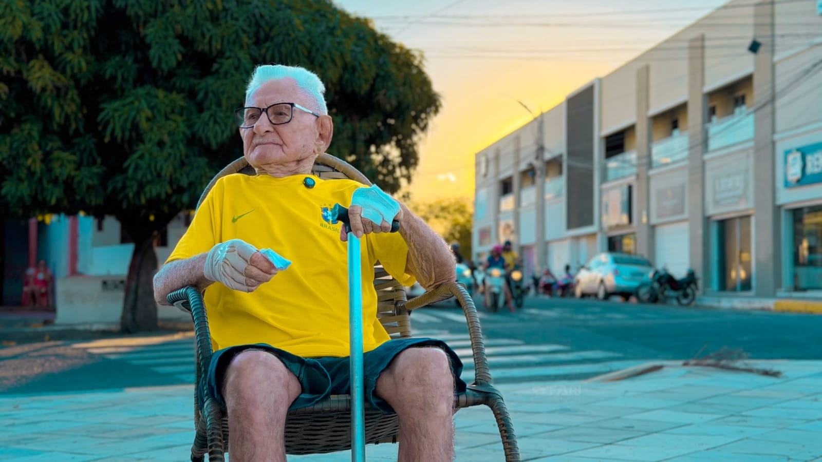Cearense de 101 anos que viu todas as Copas manda recado à Seleção: ‘não se precipitem’