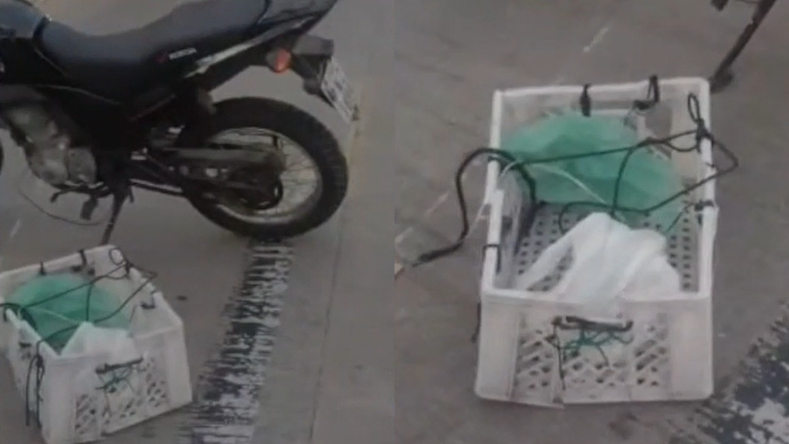 Motociclista de 52 anos se enrosca em fios soltos na Praia do Futuro, cai e vai para a UTI em Fortaleza