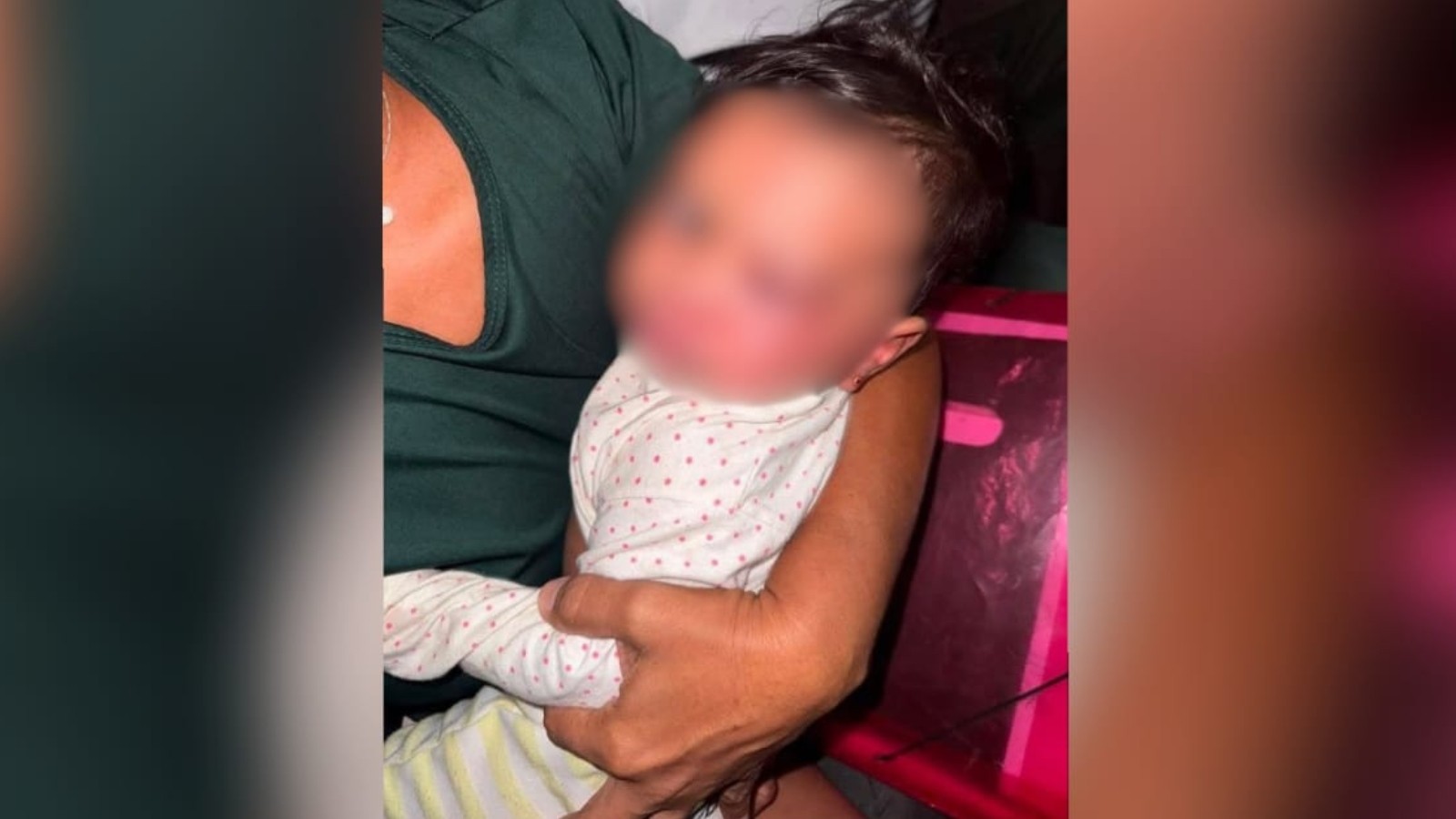 Bebê de 8 meses tem alta após ser achada com hematomas na Grande Fortaleza; mãe é presa e caso vai ao MP