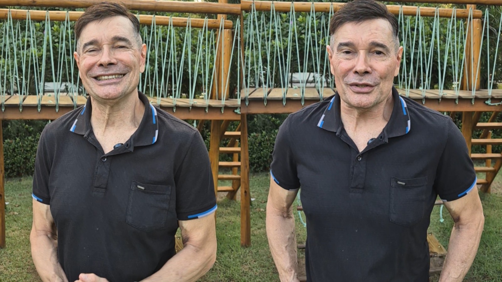 ‘Minha saúde está 65%’: João Inácio Jr. volta ao ar após internação por erro em lavagem nasal e faz alerta