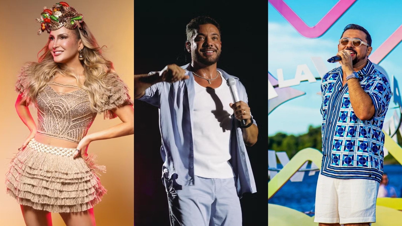 Fortal 2026: Claudia Leitte, Wesley Safadão e Xand Avião comandam o 2º dia de folia; veja atrações