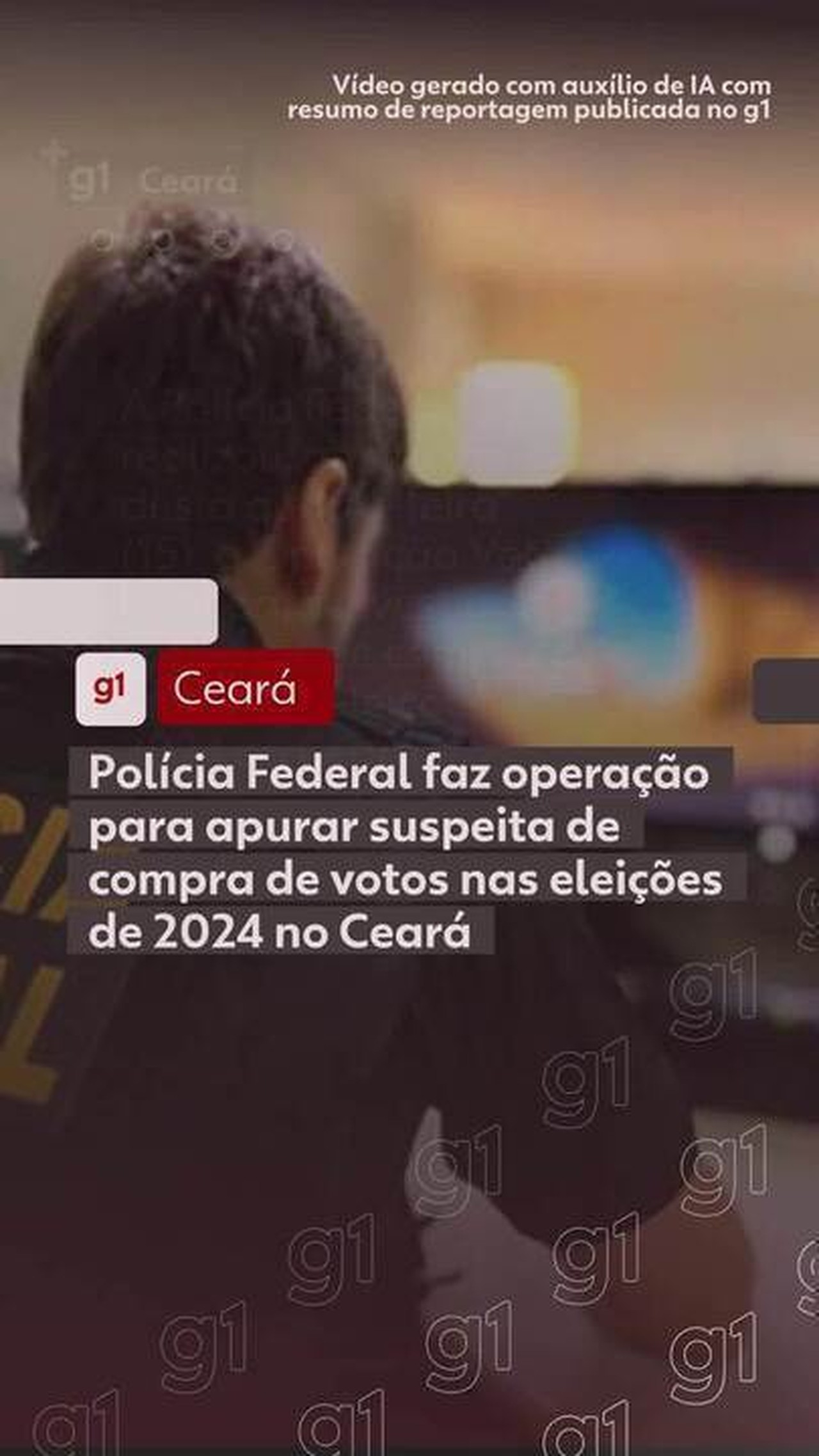 Operação Voto Livre: PF faz buscas no Ceará por suspeita de compra de votos nas eleições de 2024
