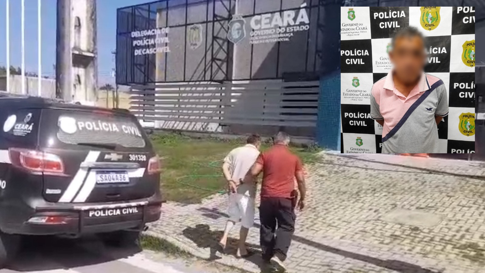 Cascavel (CE): homem é preso após perseguir mãe de colega e ameaçar matá-la, diz polícia