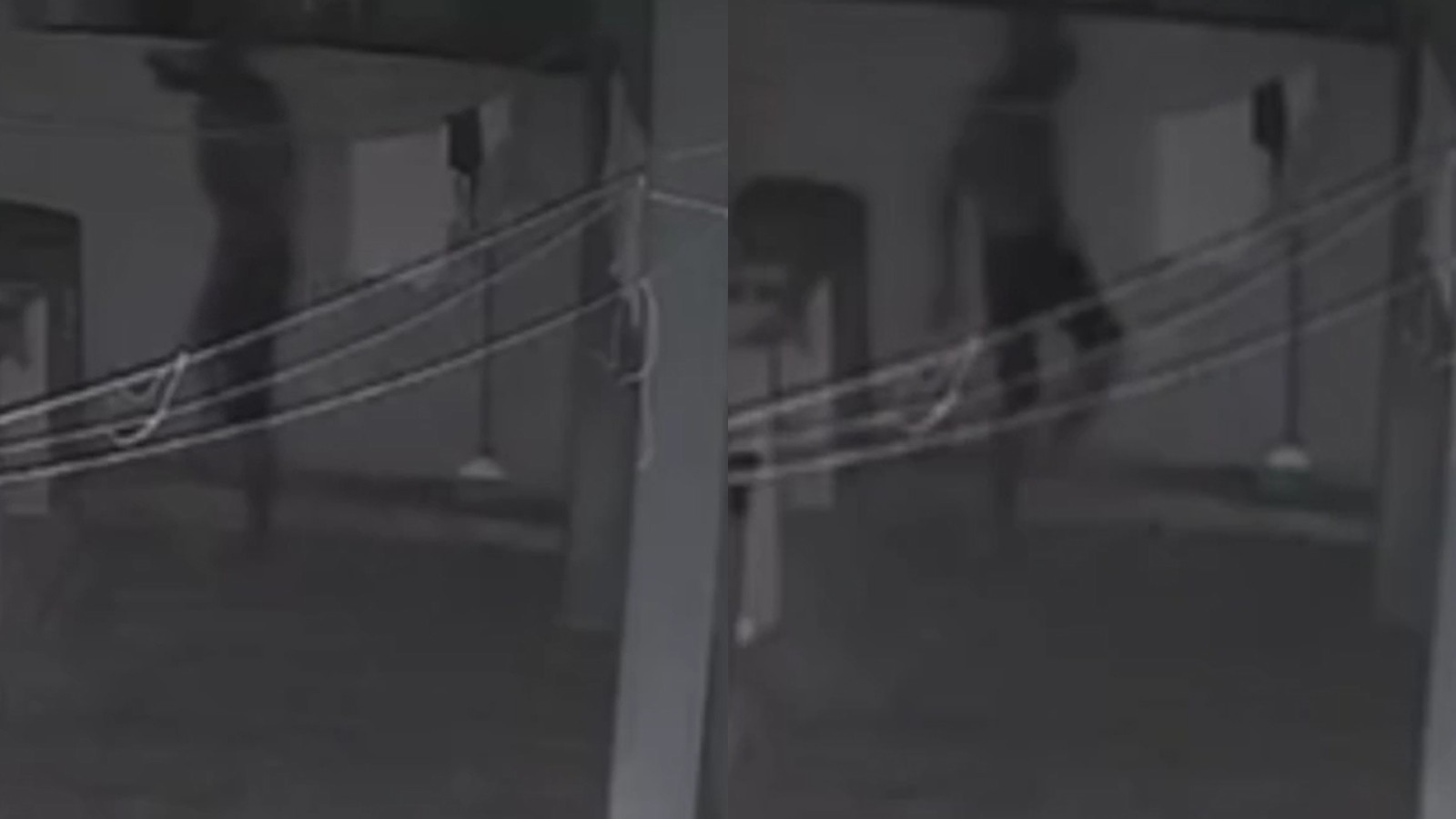 Vídeo flagra suspeito furtando 40 calcinhas de varal em Crateús; polícia faz buscas