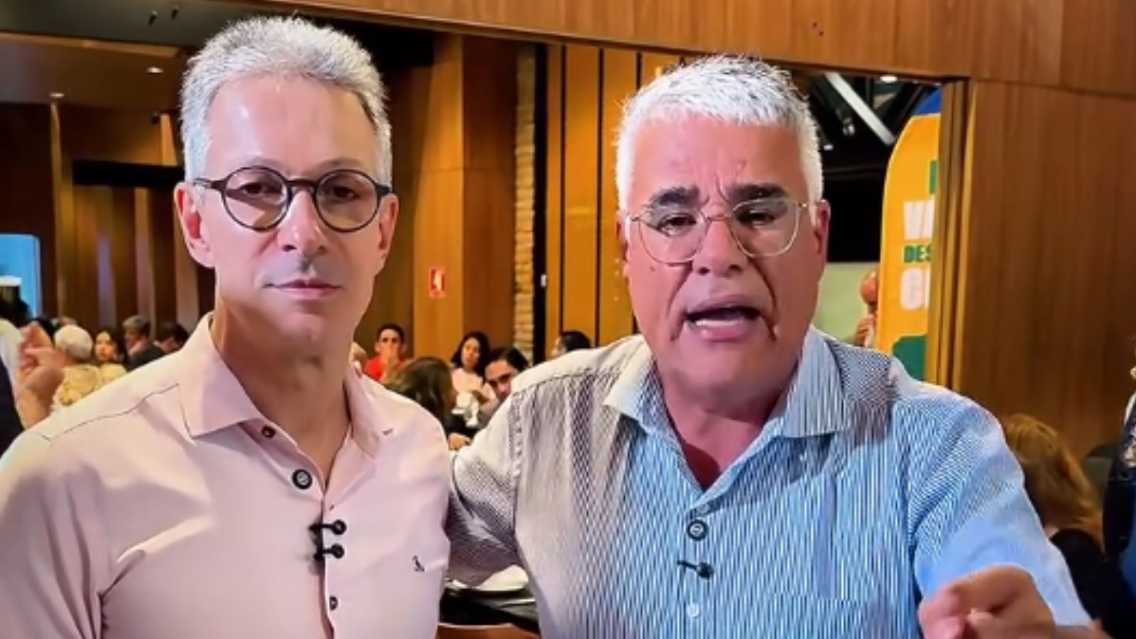 Chapa fechada: Zema anuncia Eduardo Girão como vice na disputa presidencial pelo Novo