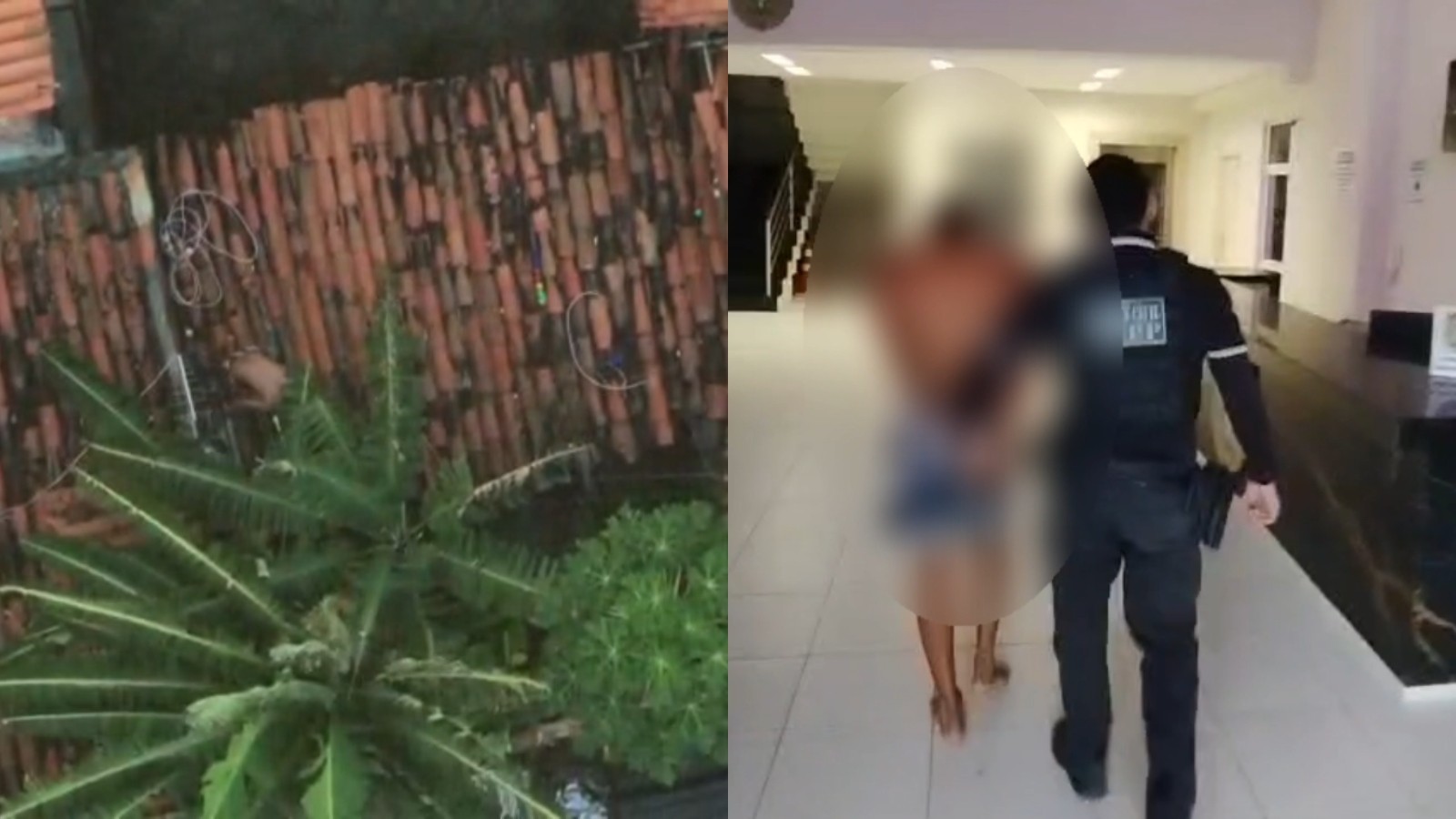 Flagrado por drone, suspeito de facção tenta fugir pelos telhados e é preso em Fortaleza