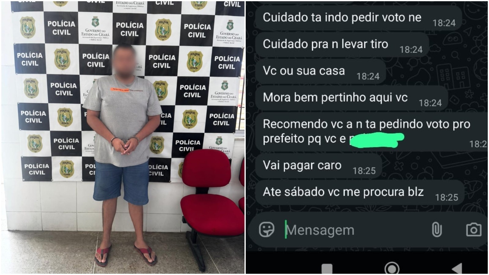 Polícia investiga suspeita de interferência de facção em campanha eleitoral no Ceará