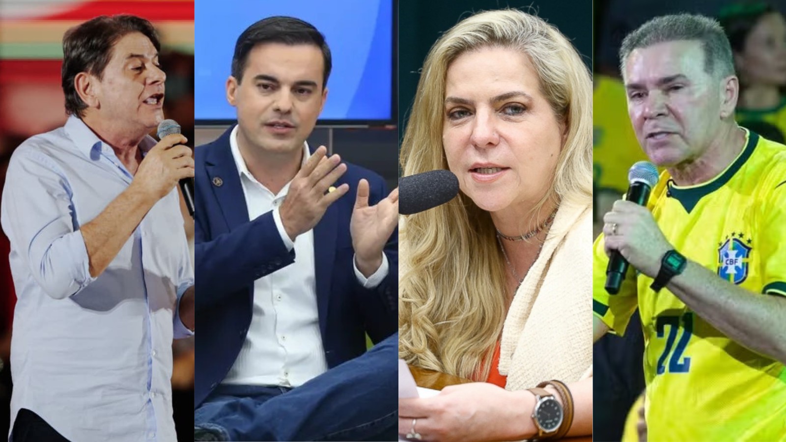 Datafolha para o Senado no Ceará: Cid Gomes tem 24%; Capitão Wagner, 20%; Luizianne, 17%