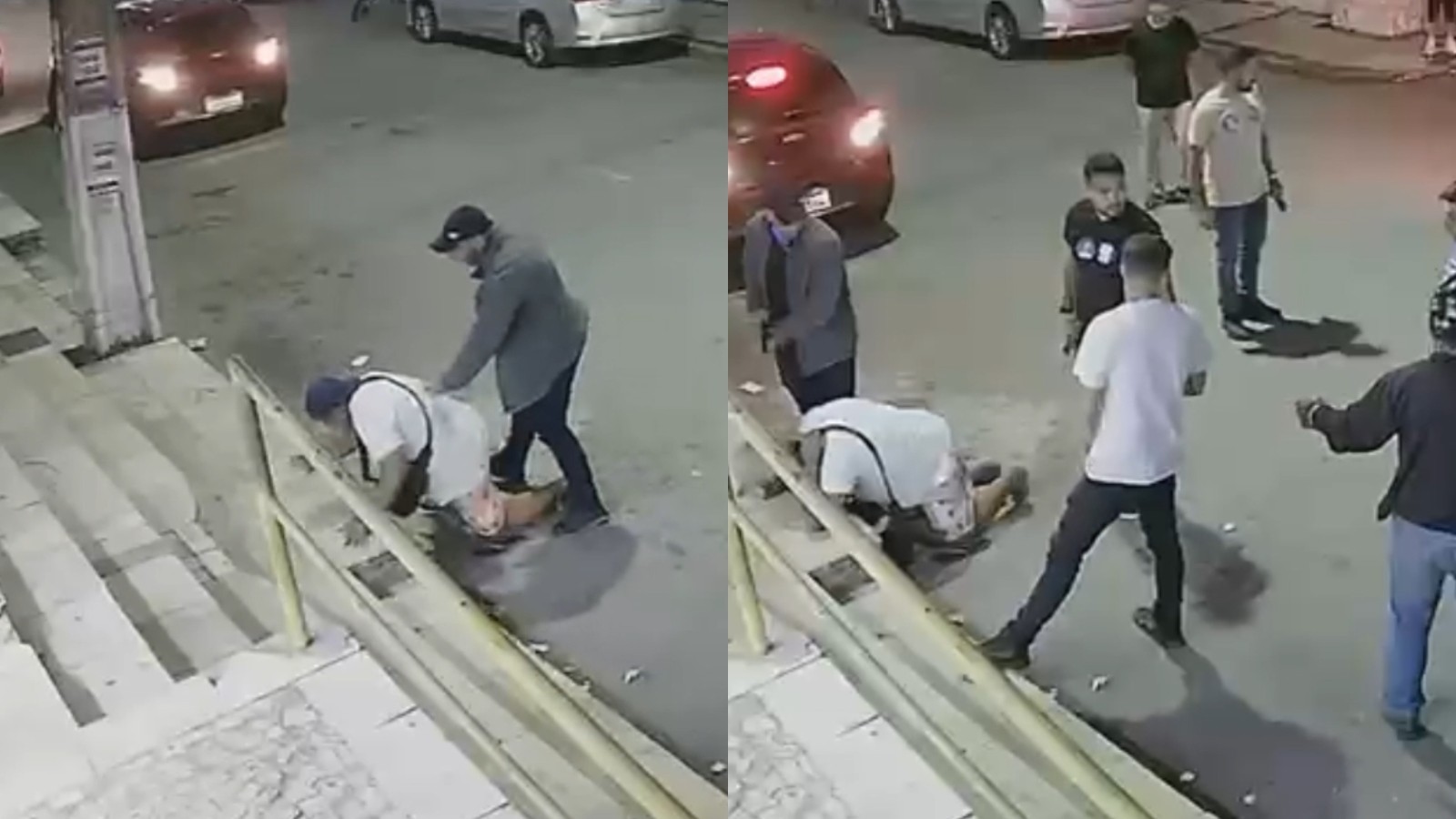 Câmeras flagram homem autista ajoelhado em abordagem de seguranças de candidato; polícia apura confusão em ato de campanha no CE
