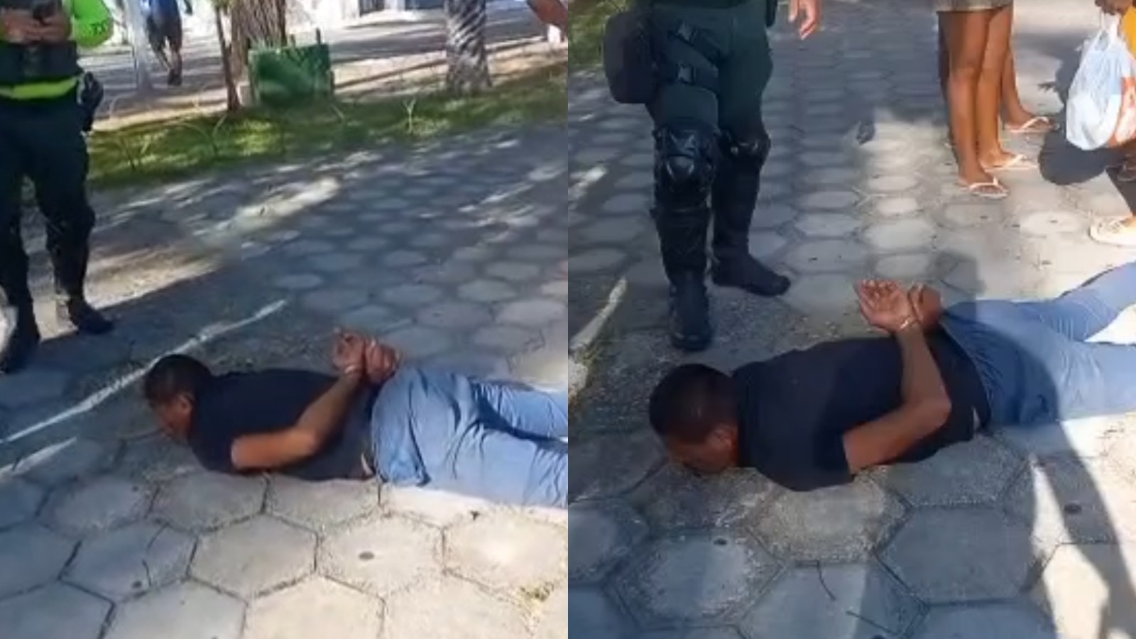Homem é preso suspeito de tentar estuprar menina de 6 anos em Fortaleza após ser contido por populares