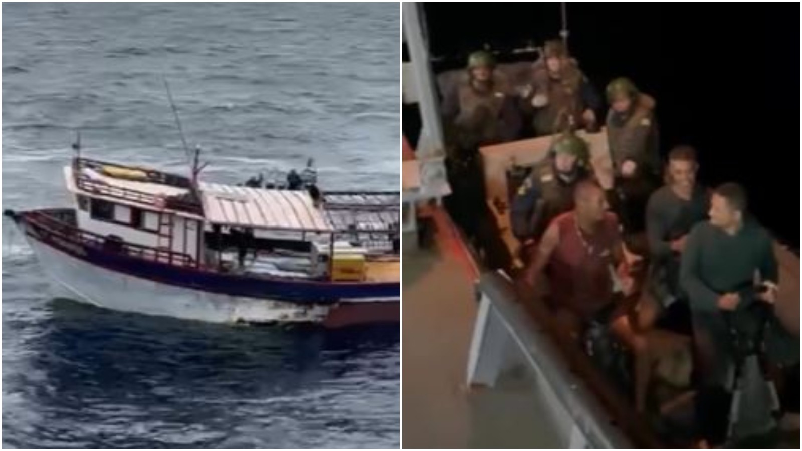 Resgate em alto-mar: novas imagens mostram seis pescadores salvos após uma semana à deriva a 480 km de Fortaleza