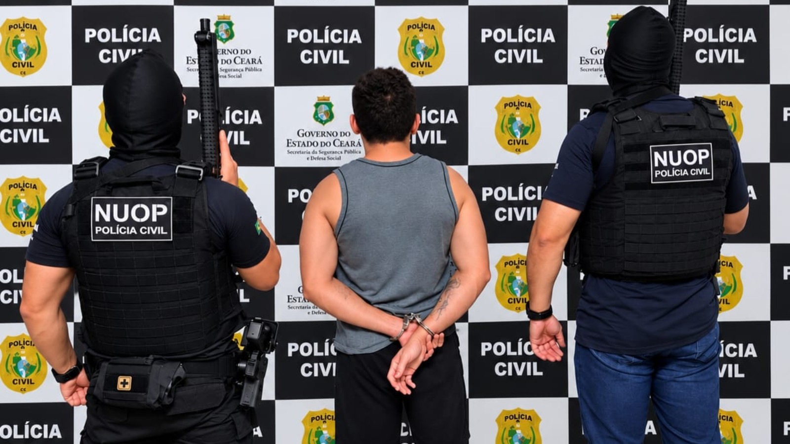 Homem é preso suspeito de matar mulher a facadas em quarto de hotel no Ceará
